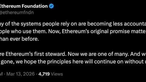 Ethereum Foundation leadership exodus continues with director’s departure