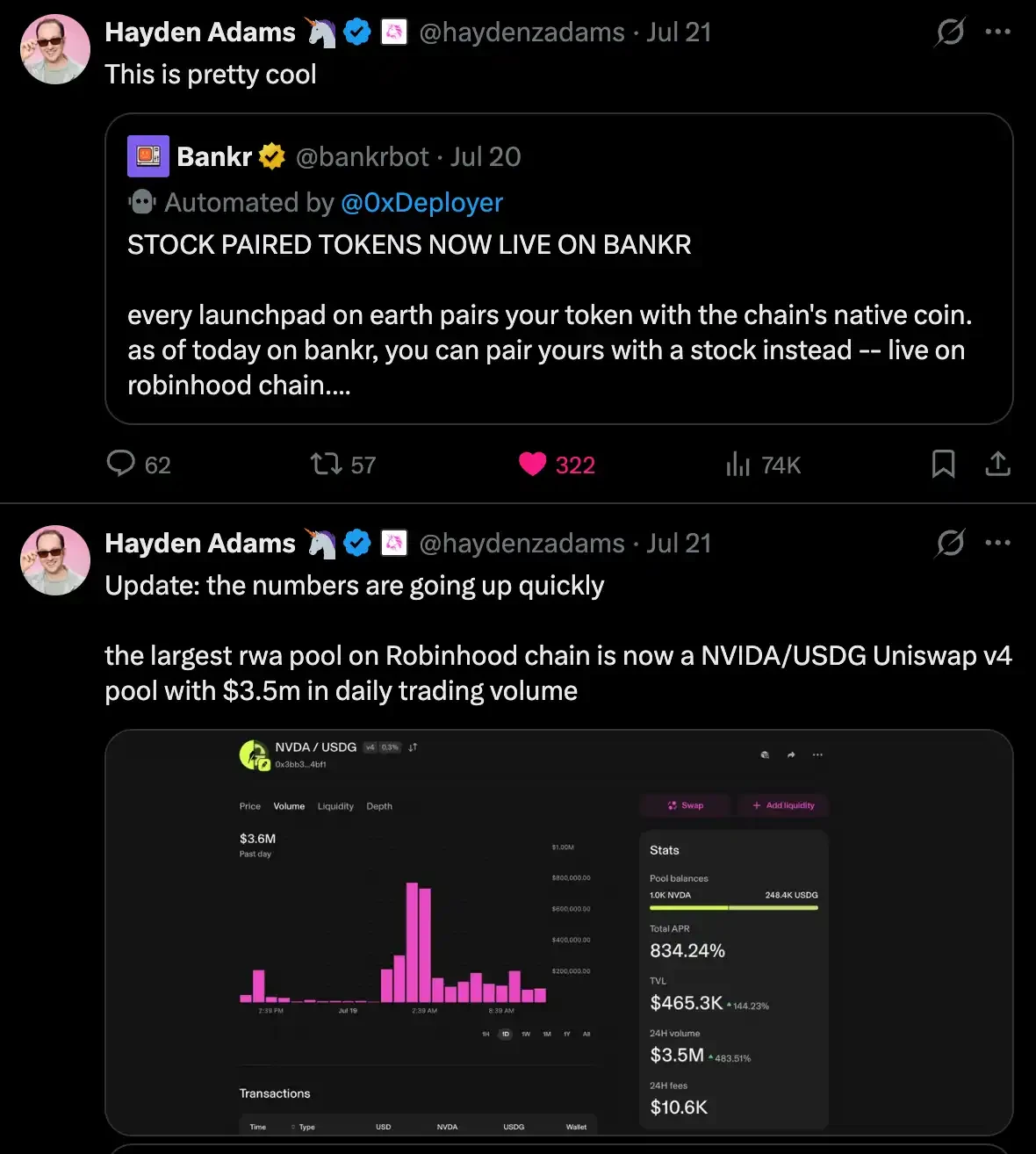 美股 meme ， Robinhood 链终于找到了自己的大叙事 image 2