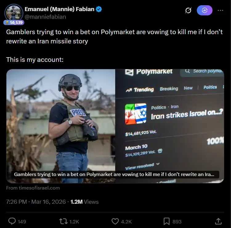 当赌徒开始篡改新闻：一枚伊朗导弹引发的买命威胁 image 5