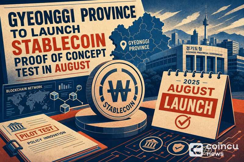 Gyeonggi Province to Launch Stablecoin Proof-of-Concept Test in August image 0