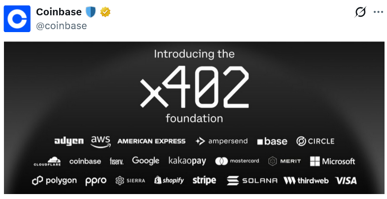 Perusahaan Big Tech dukung x402 Foundation baru untuk mendorong adopsi agentic AI