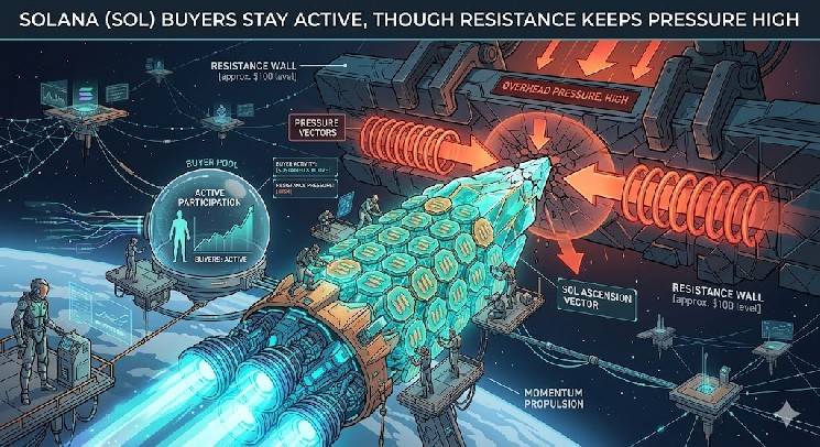 Solana (SOL) Buyers Stay Active, Though Resistance Keeps Pressure High image 1