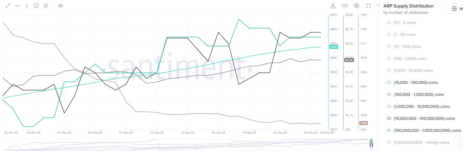  XRP price targets 27% rebound as bullish wedge forms and whales buy in 