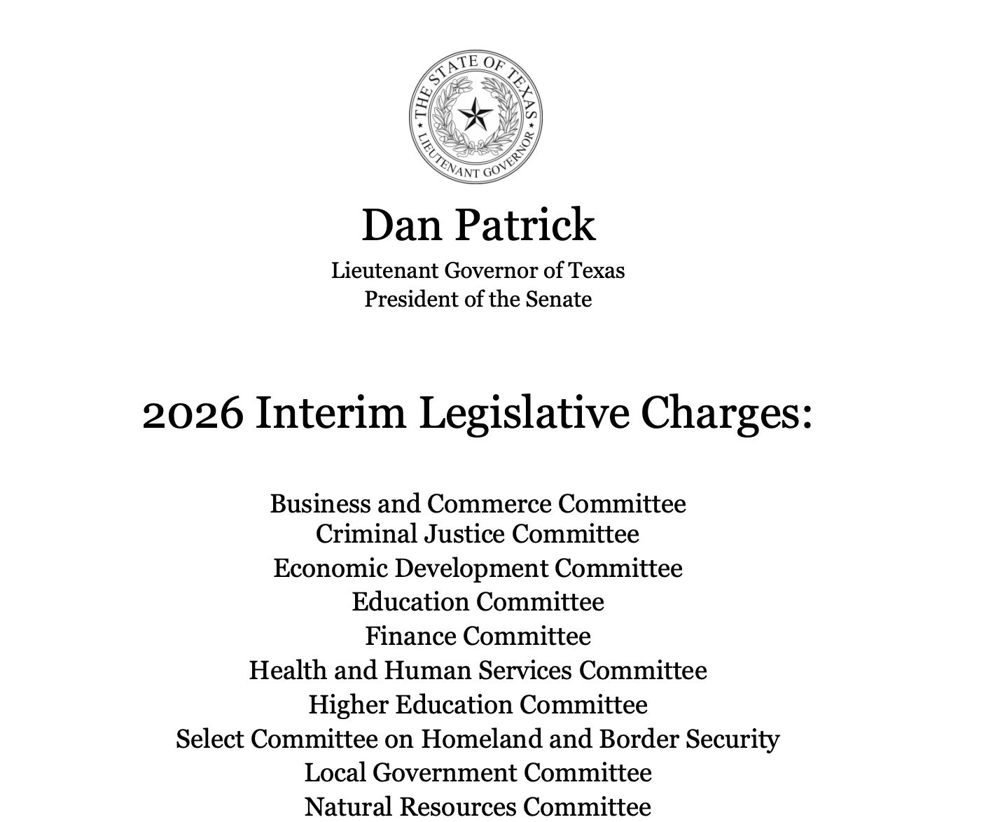 Vice-governador do Texas inclui criptomoedas e mercados de previsão nas pautas para legisladores