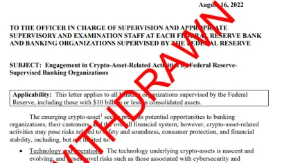 OCC and FDIC finalize rule defining ‘unsafe practices’ to combat crypto debanking