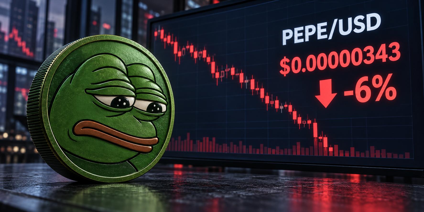 PEPE risks a deeper correction as whales sell 80 billion tokens image 0