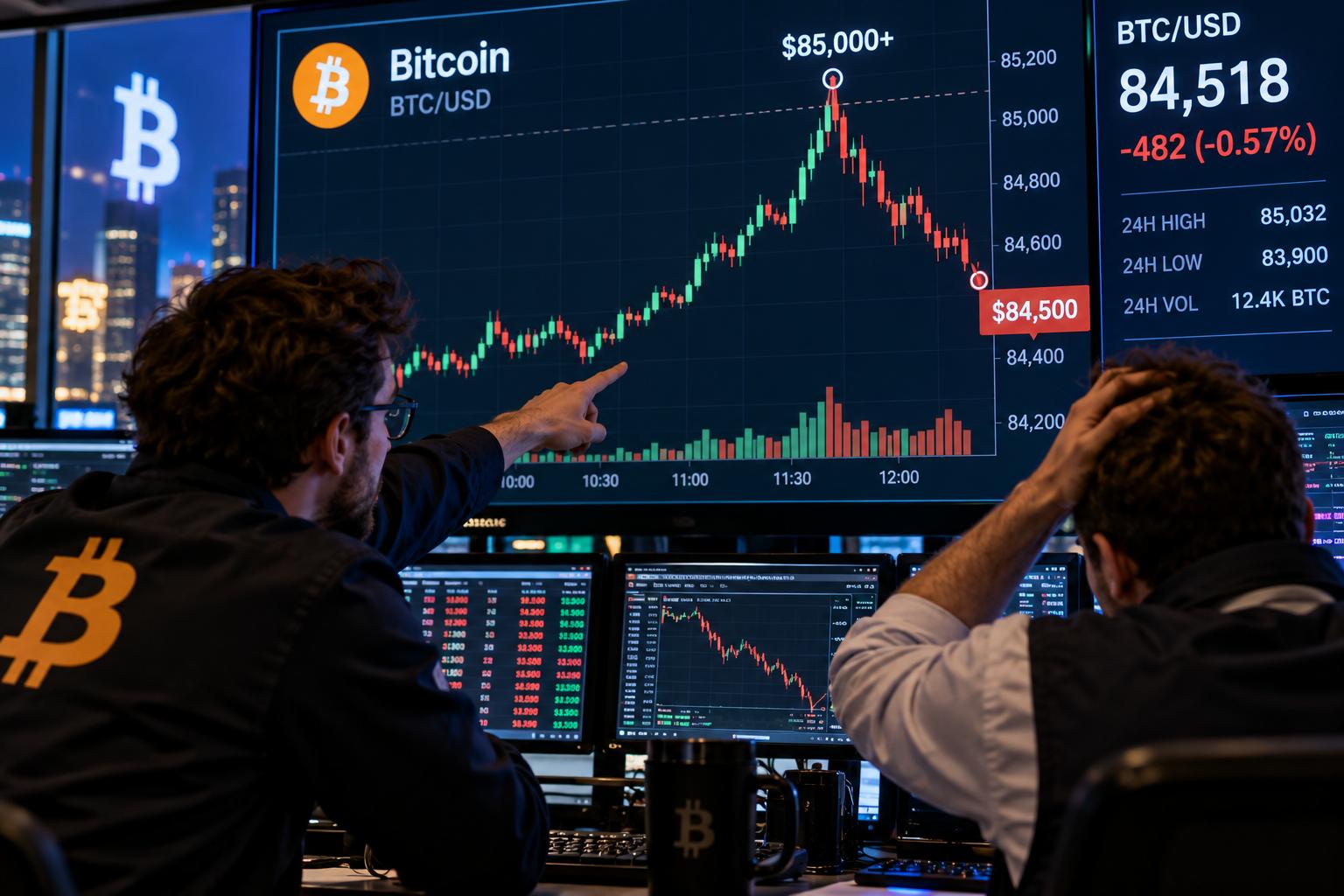 Bitcoin briefly tops $85K as rising US yields test bullish market structure image 1
