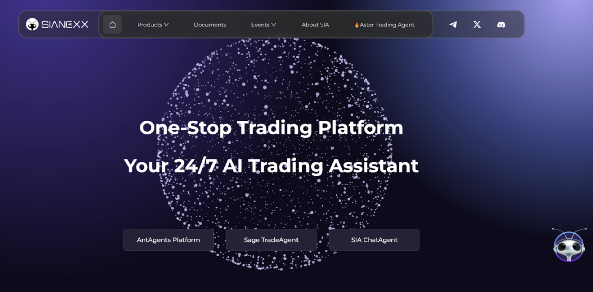 当 AI 学会「链上盯盘」：从交易入口到执行中枢，如何理解 SIA 的「Web3 AI 操作系统」？ image 2