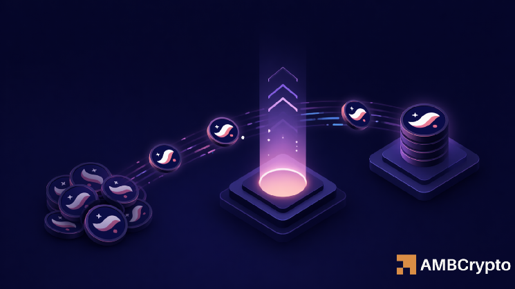 Starknet up 15%: Did STRK’s 1.5B transfer and Shinobi upgrade fuel this? image 1