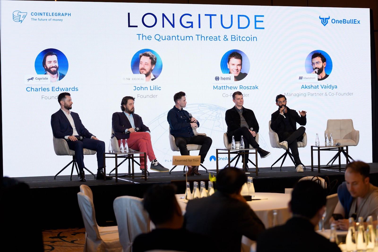 LONGTITUDE recap: Bitcoin's 2-step quantum plan, US crypto policy