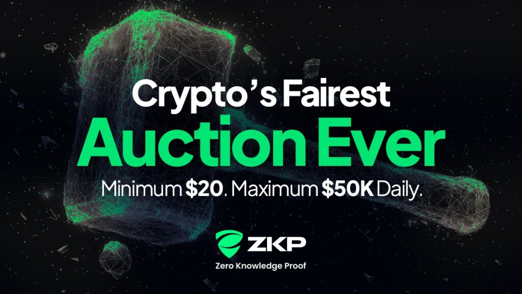 Is This the Next Big Crypto? ZKP’s Presale Auction Model Is Drawing Millions in 2026!  image 2