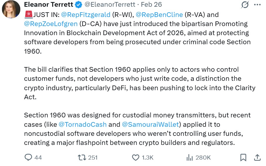 Are DeFi devs liable for the illegal activity of others on their platforms?