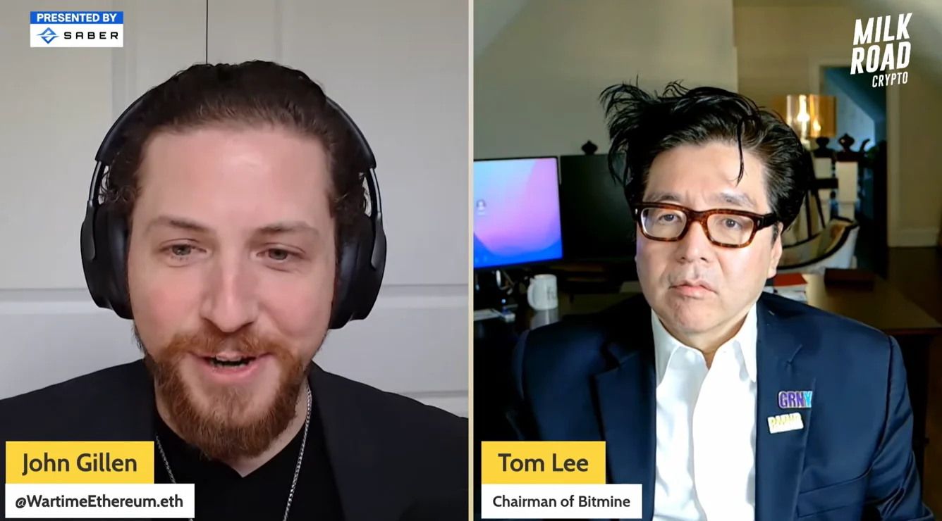 对话Tom Lee：推动ETH今年上涨有四大催化剂