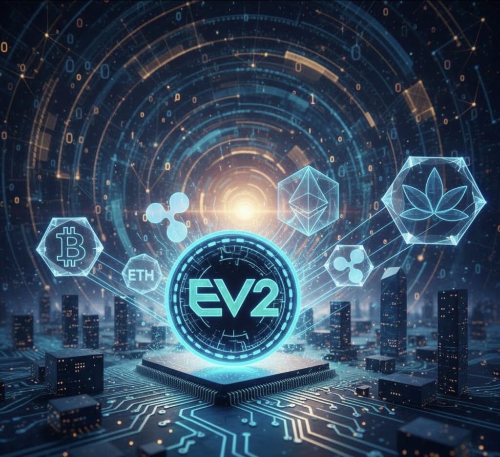 Best Crypto To Buy in 2026? Could EV2 Outpace BTC, ETH, XRP & ADA Over the Next Bull Cycle? image 0
