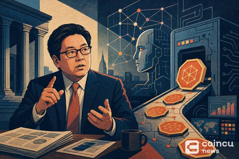 Tom Lee Says Crypto Is the Only Way to Tokenize in the AI World