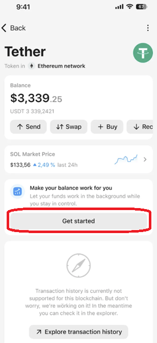 Tangem Yield : des revenus passifs directement depuis votre wallet image 3