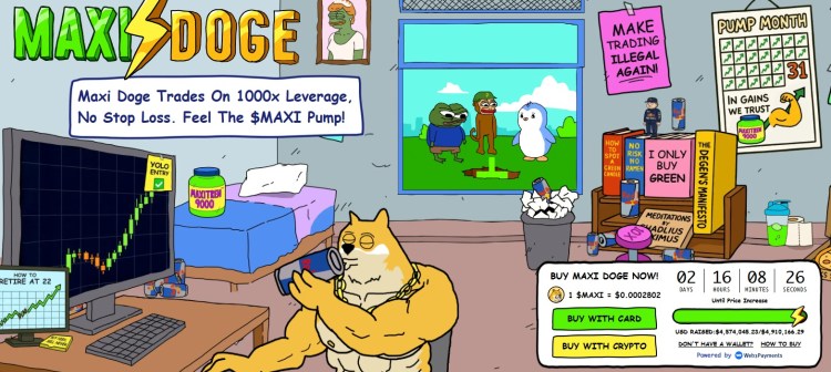 ZCash and Monero Lead 25% Sector Crash as $MAXI Soars image 1