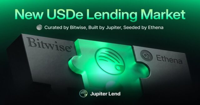 ソラナ基盤ジュピター、ビットワイズ関与のレンディング市場をローンチ 機関マネー取り込み狙う  image 0