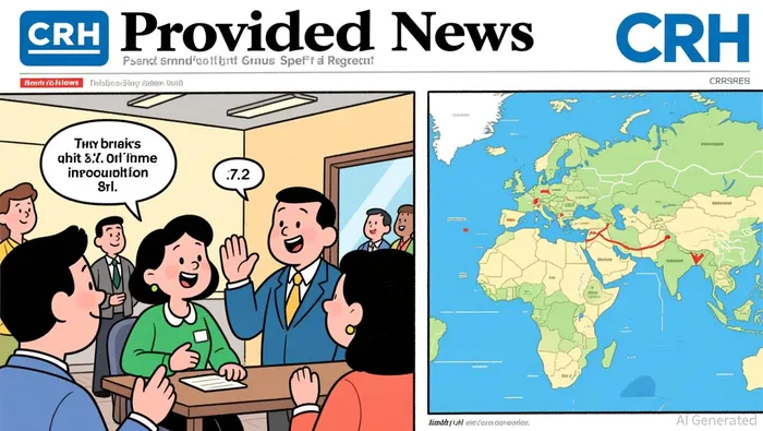 CRH Surges Over 3.9% in Intraday Trade—What’s Fueling This Volatility? image