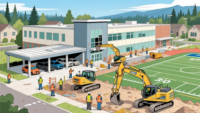 Skanska's $99 Million School Project Depends on Effective Implementation and Local Permit Challenges