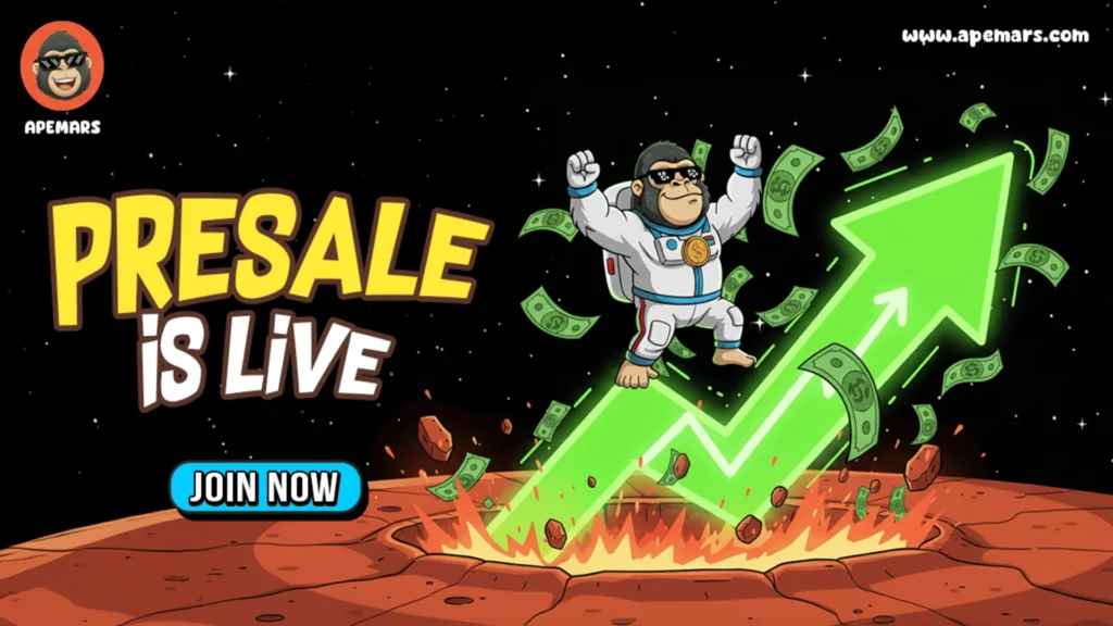 APEMARS Leads Top 100x Crypto Coins With 3000X GAINS Along 4 Established Altcoins image 1