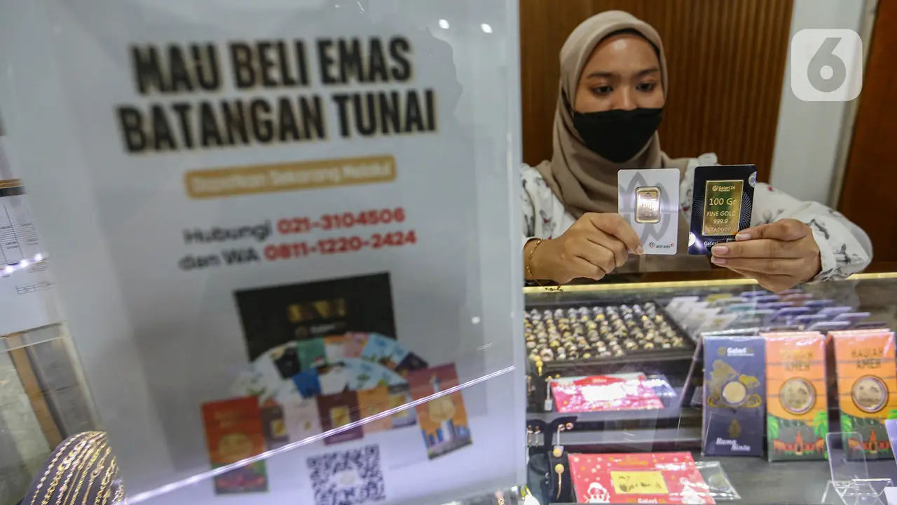 Harga Emas Pegadaian Naik, Antam Tembus Rp 2,78 Juta per Gram image 1