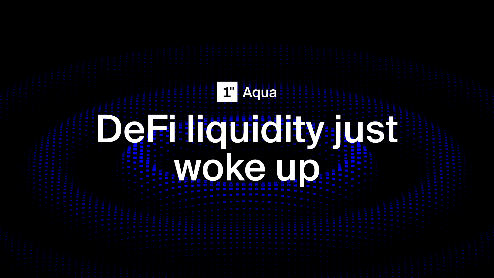 В 1inch объявили о публичном запуске Aqua и представили первый общий слой ликвидности для DeFi