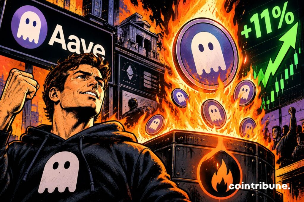 Crypto Aave Gains 11% from a Planned Burn image 0