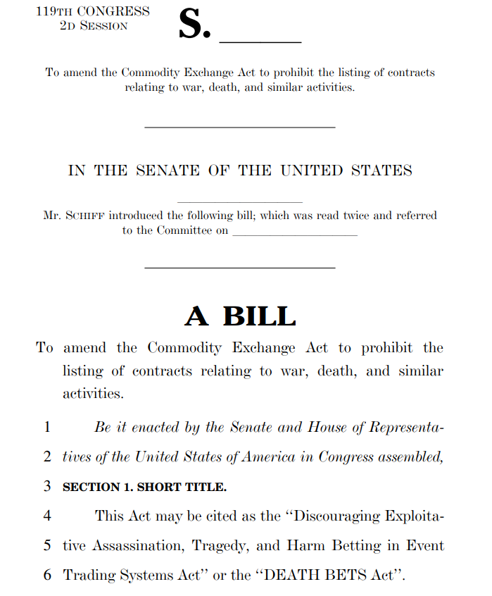 Prognosemärkte boomen mit Wetten auf Iran, während der Kongress über ein Verbot nachdenkt image 1