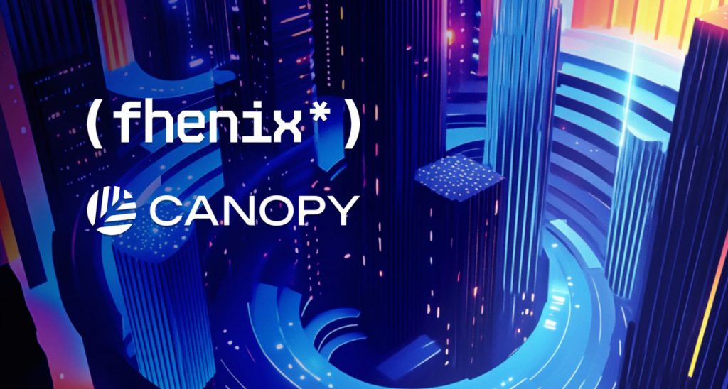 Fhenix 和 Canopy 合作，将加密计算嵌入到开发者技术栈中，用于私有链上应用程序。  image 0
