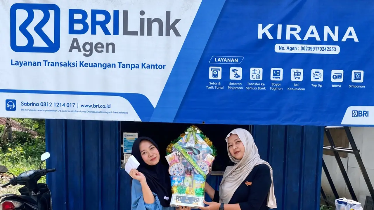 Tembus 2.000 Transaksi per Bulan, BRILink Agen Kirana Perluas Inklusi Keuangan di Pedesaan image 0
