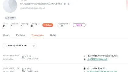 PONS reaches $0.142 ATH after 29% surge – Can buyers defend $0.09?