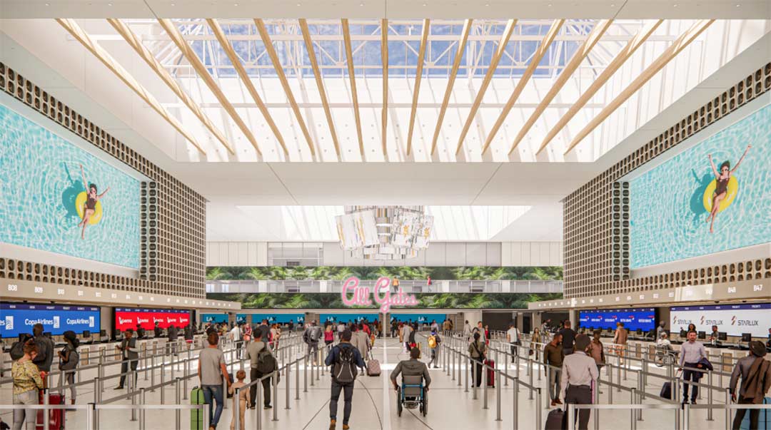 LAX Transforms the Travel Experience with Daktronics Video Display System Upgrade at Tom Bradley International Terminal image