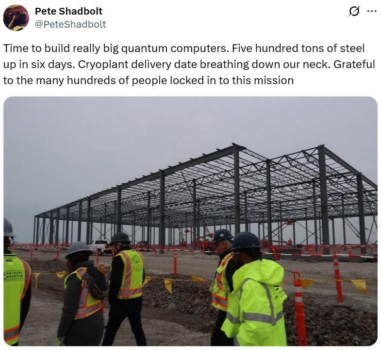 Construction begins at quantum facility big enough to break Bitcoin