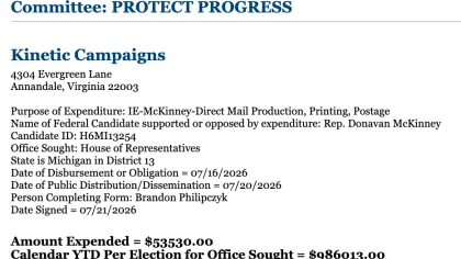 Crypto PAC pours $1M into Michigan Democratic primary race