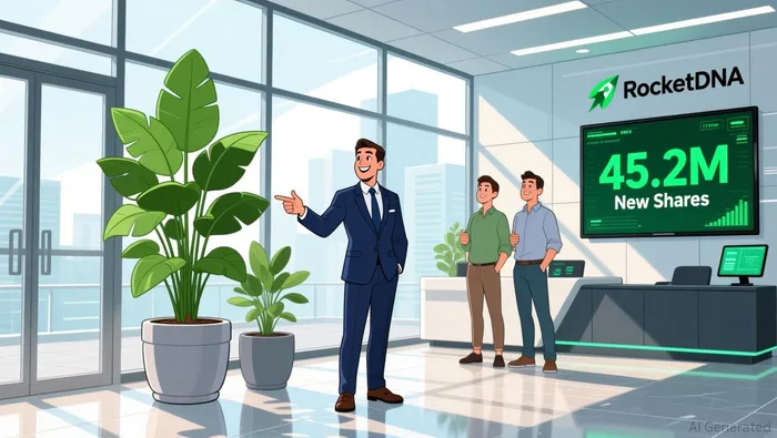 RocketDNA Capital Raise Chart