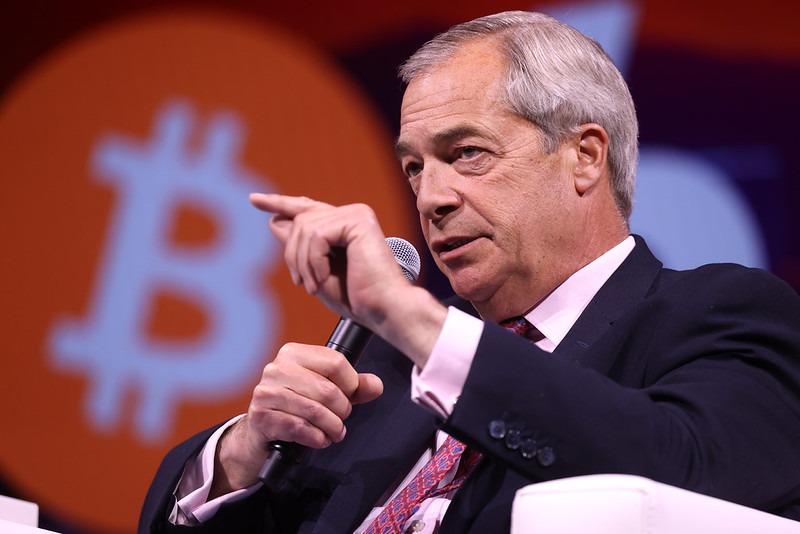 Crypto billionaires bankroll Nigel Farage's pro-crypto party