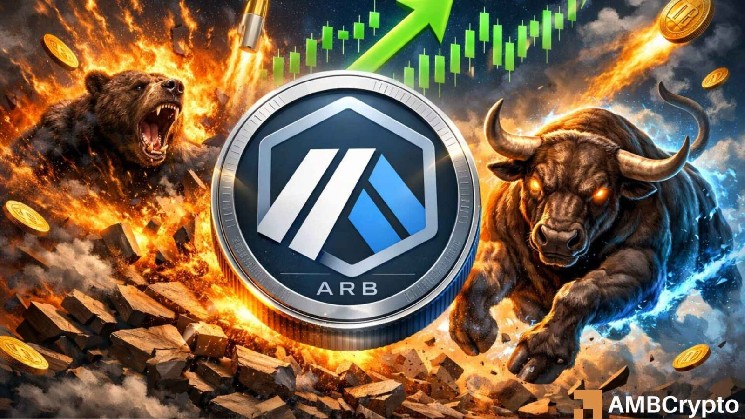 Arbitrum jumps 7% after 1mln user boost – ARB’s rally back to $0.15 IF… image 1