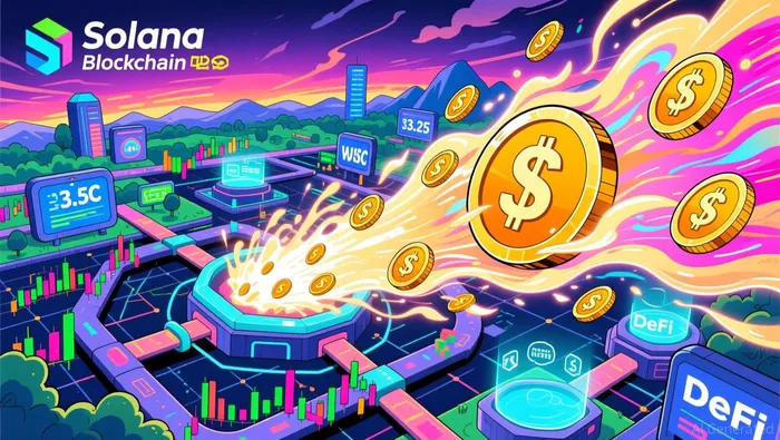 Institutional giants pour $3.25 billion USDC into Solana as DeFi and tokenized equity infrastructure emerges