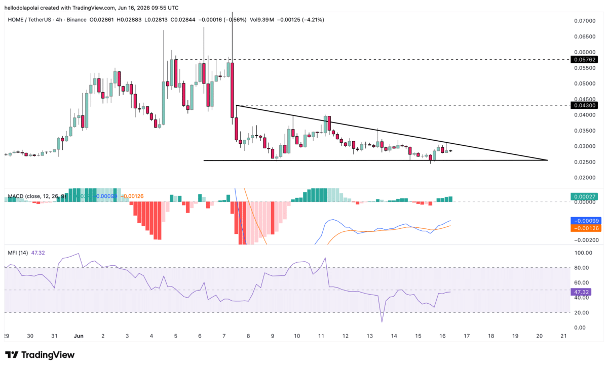 DeFi App’s HOME climbs 10% – But can price reclaim its $0.077 all-time high? image 2