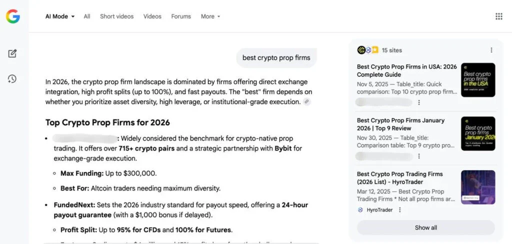 How We Got a Crypto Trading Brand to #1 in AI Search in 90 Days image 2