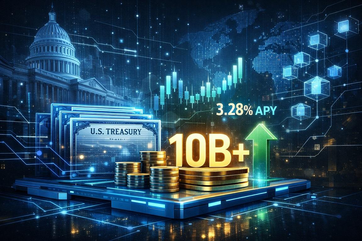 Los bonos del Tesoro tokenizados superan los $10.000 millones, consolidando una nueva etapa financiera