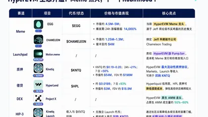 HyperEVM 生态升温:Meme 点火,下一个 Robinhood?