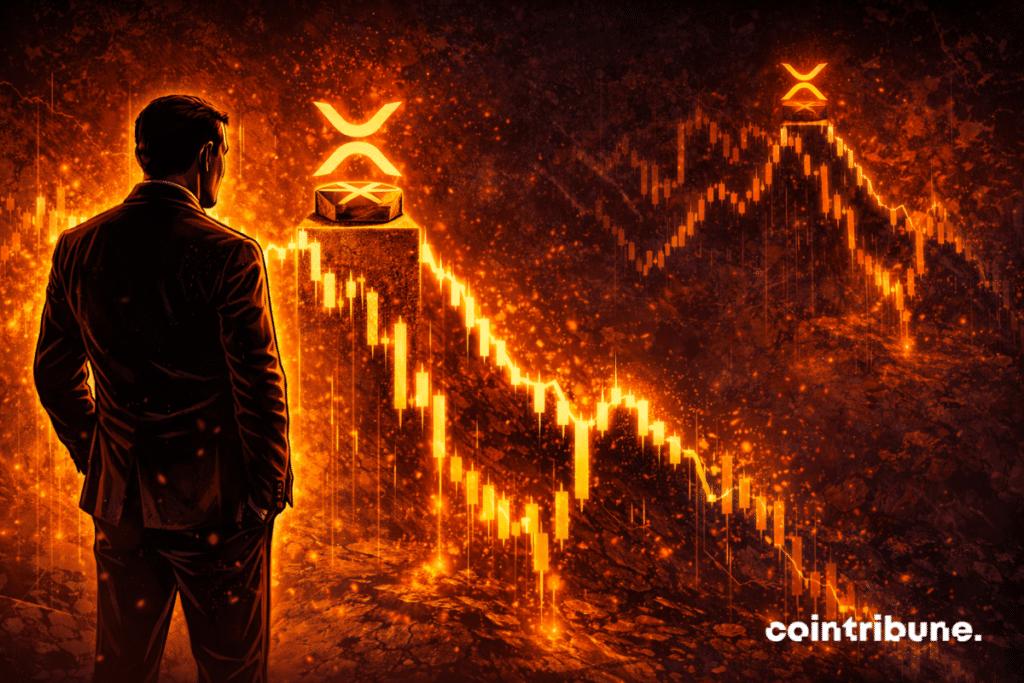 Glassnode отмечает схему XRP, связанную с прошлым падением на 68%