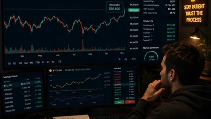 Bitcoin holds above key support as momentum indicators hint at stabilization