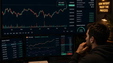 Bitcoin holds above key support as momentum indicators hint at stabilization