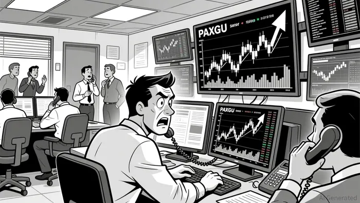 PAXGU Bounces From 4,628.7 But Fades on Weak Volume