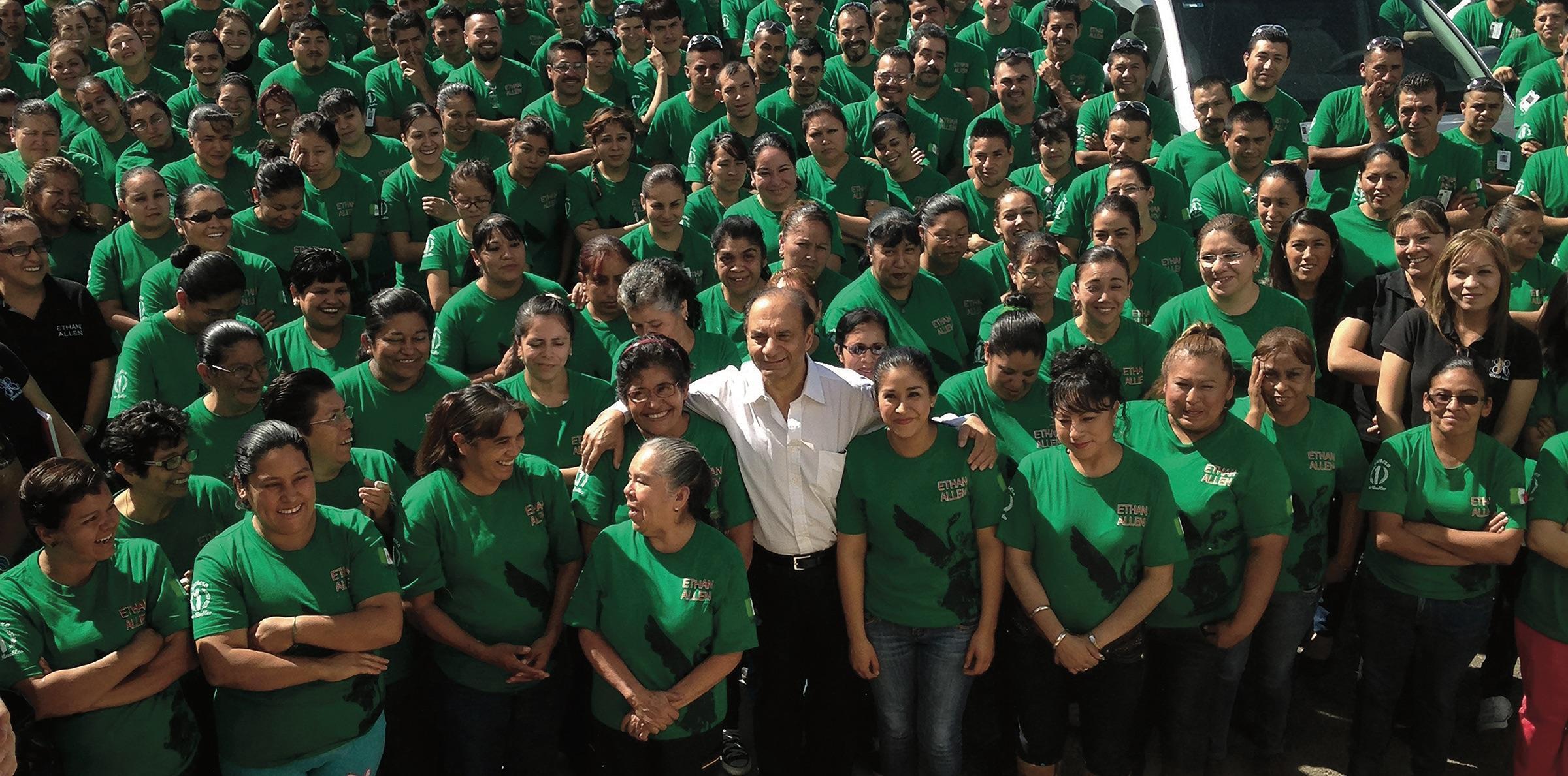 Seven Years Strong: Ethan Allen's Mexico Plant Honored Again for Socially and Environmentally Responsible Practices