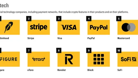 Top 10 Fintech : Visa, Robinhood, Revolut… la crypto s’est glissée partout – Classement Fortune Crypto 100