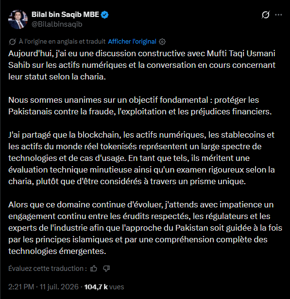 Crypto et religion : Le Pakistan cherche le meilleur compromis